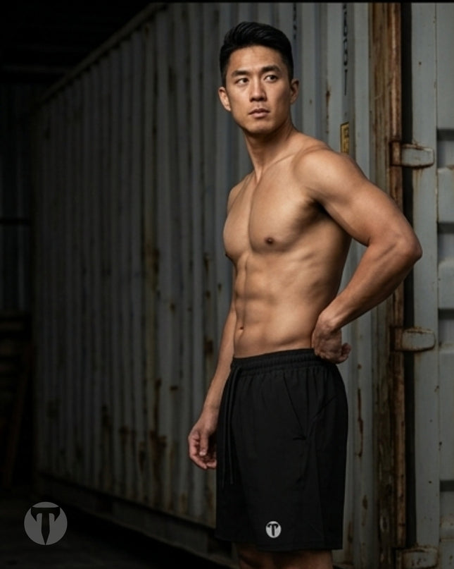 Men's Stamina Icon Drawstring 5 Inch Linerless Shorts