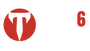 Titan 6 Actual site Logo featuring the red Icon logo, Titan in white, the number 6 in red, and Actual in white.